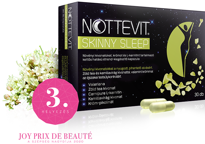 Nottevit Skinny Sleep kapszula - 60db - VitaminNagyker webáruház